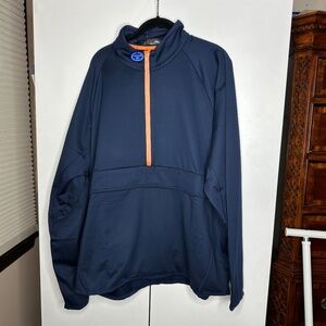 RLX Ralph Lauren Navy and Orange Sweatshirt